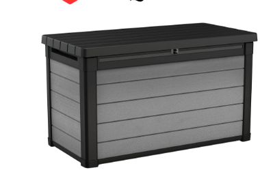 380L Denali Garden Cushion Storage Box — UV-Resistant Outdoor Storage