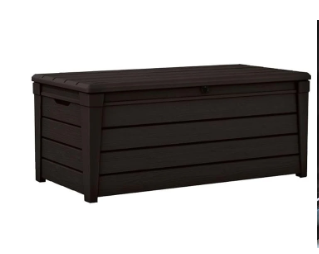 454L Brightwood Garden Storage Box — All-Weather, Fade-Free Outdoor Storage